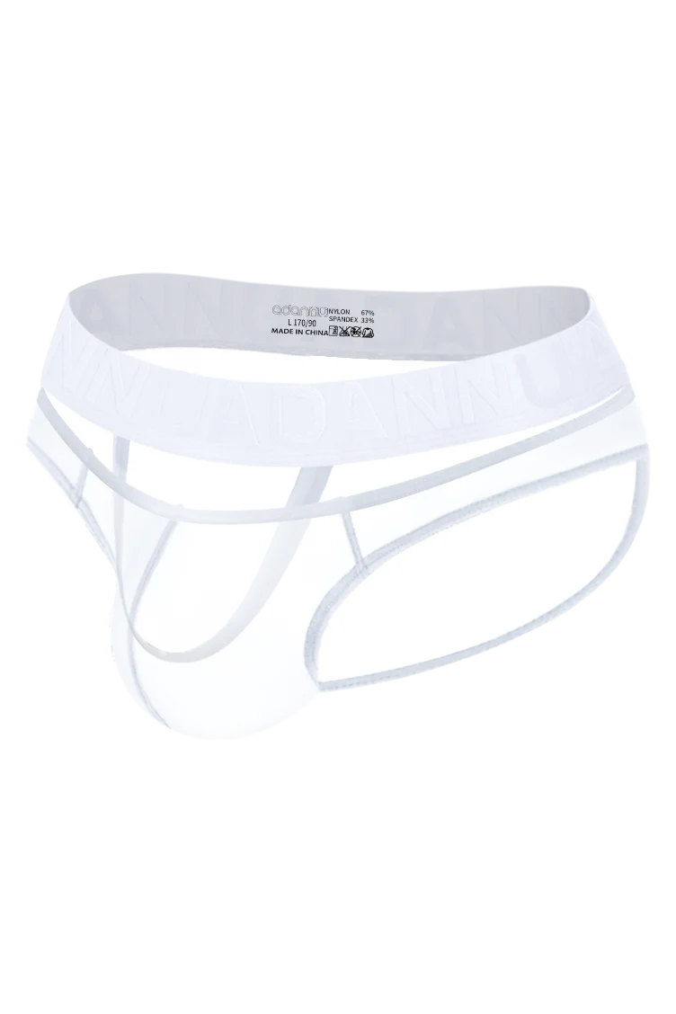 Men’s Sexy Sheer Thong with Ring & Strap Design