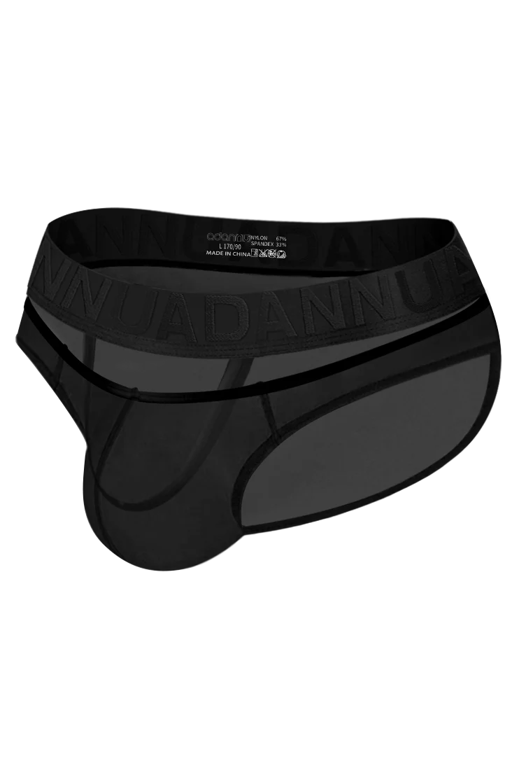 Men’s Sexy Sheer Thong with Ring & Strap Design