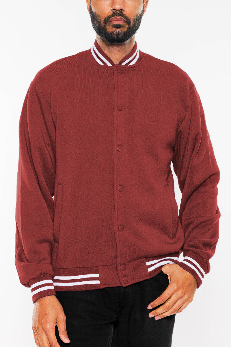 Fleece Varsity Jacket