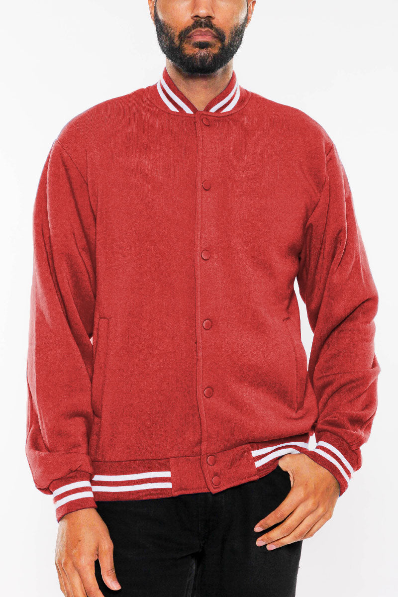 Fleece Varsity Jacket